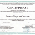 Фото Агекян Марина Сааковна